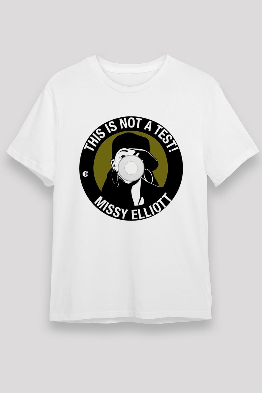 Missy Elliott White Unisex T-Shirt - Tees